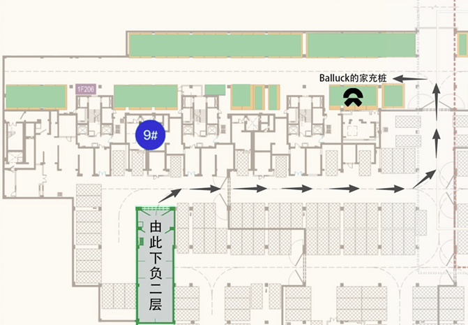11kW 共享充电桩位置图
